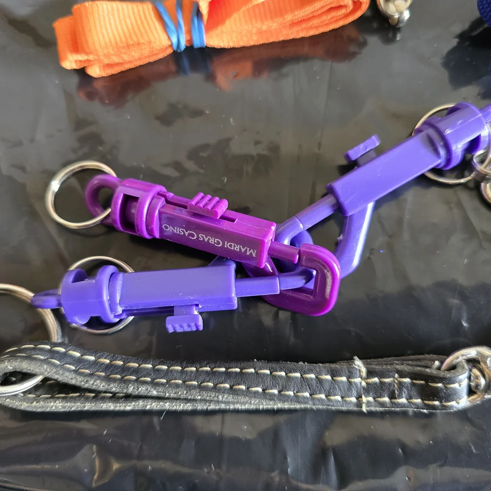 Assorted Lanyards and Clips